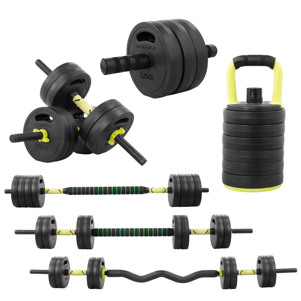 Mancuernas Ajustables Set 10 Kg Altera Para Ejercicio Gym