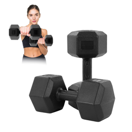 Mancuernas 10 Kg Hexagonales 2pz Pesas Altera Entrenamiento