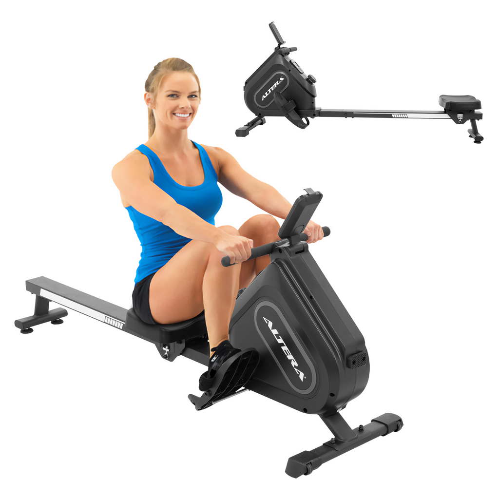 Maquina De Remo Magnetica 16 Niveles Remadora Gym Altera