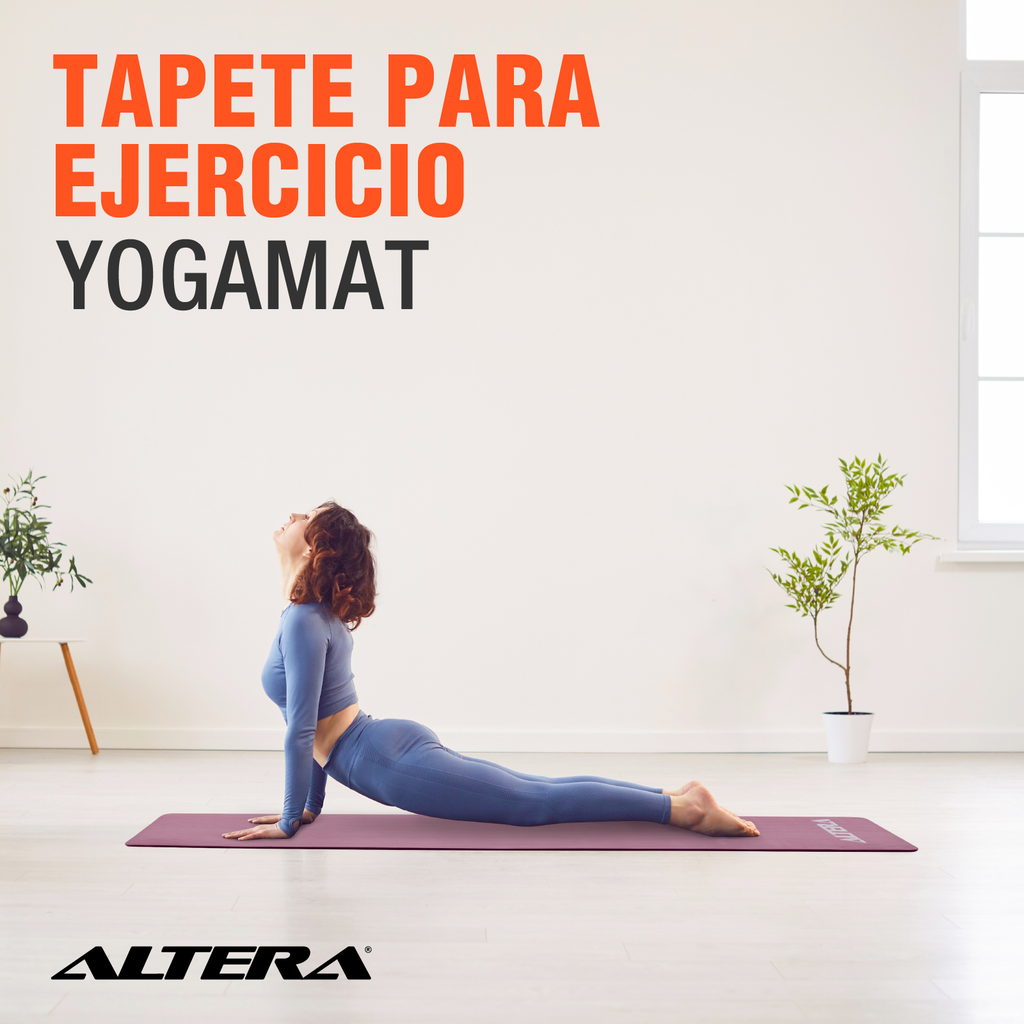 Tapete Ejercicio Altera Yoga Mat 10mm Grueso Pilates