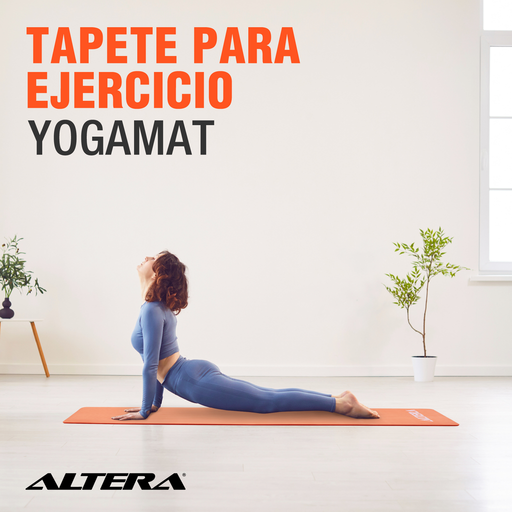 Tapete Ejercicio Altera Yoga Mat 10mm Grueso Pilates