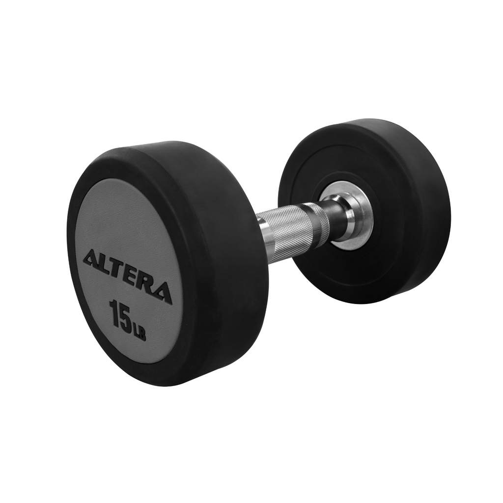 Mancuernas 15 Lbs Altera Pesas Redondas Gimnasio Profesional