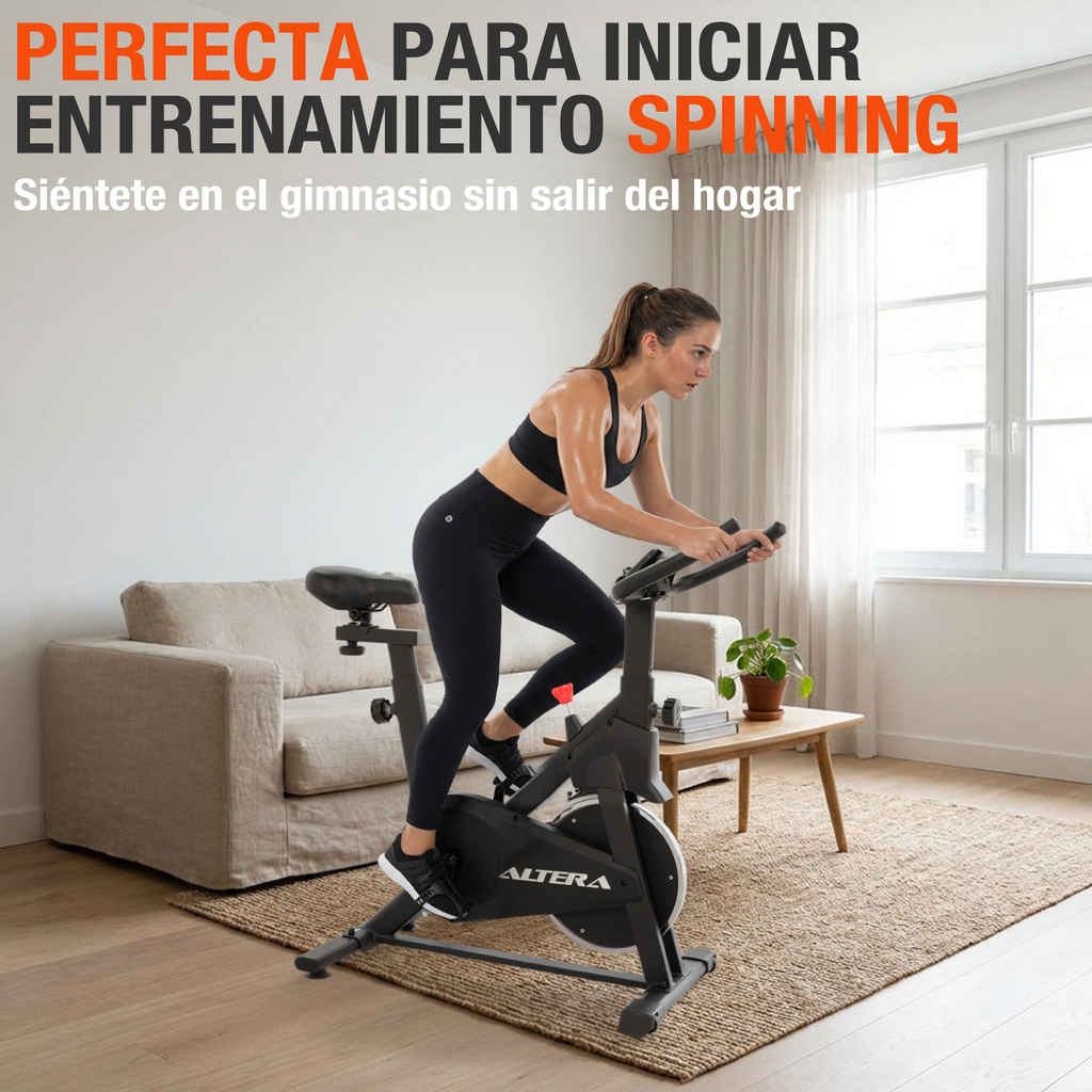 Bicicleta Para Ejercicio Spinning Estatica Altera Ergonomica