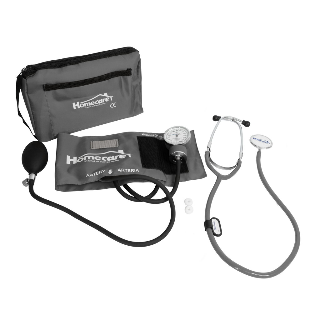 Kit Homecare Dmh2000 Estetoscopio Simple Con Baumanometro