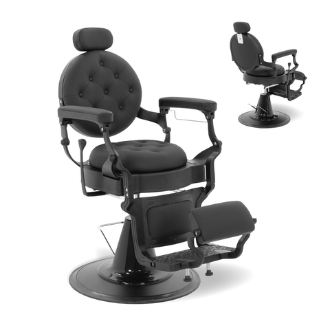 Sillon De Peluquero Antiguo Onof Vintage Reclinable Estetica