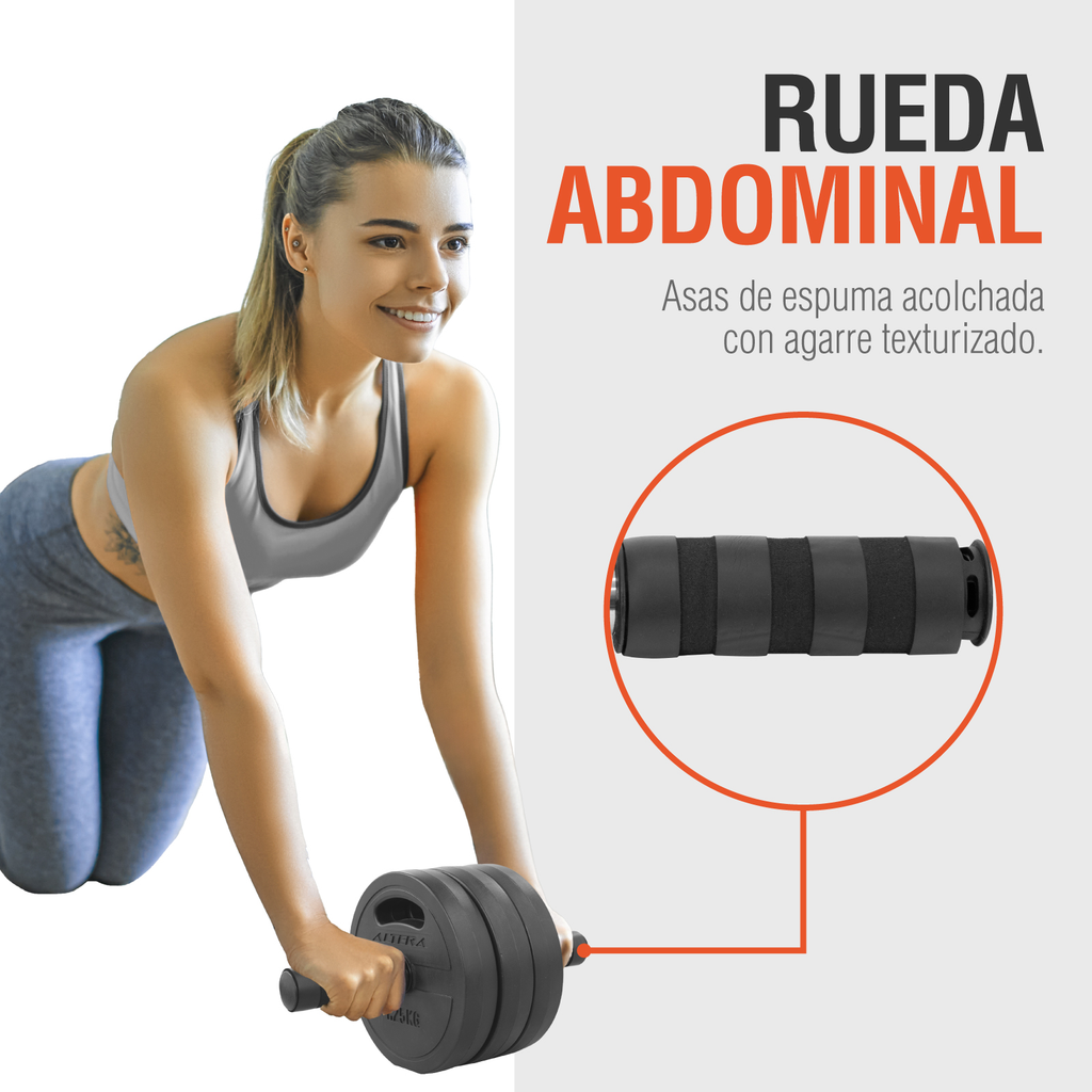 Set De Mancuernas 20 Kg Altera Ajustables Ejercicio Barra Z