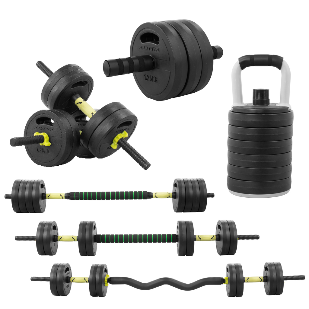 Mancuernas Ajustables Set 10 Kg Altera Para Ejercicio Gym