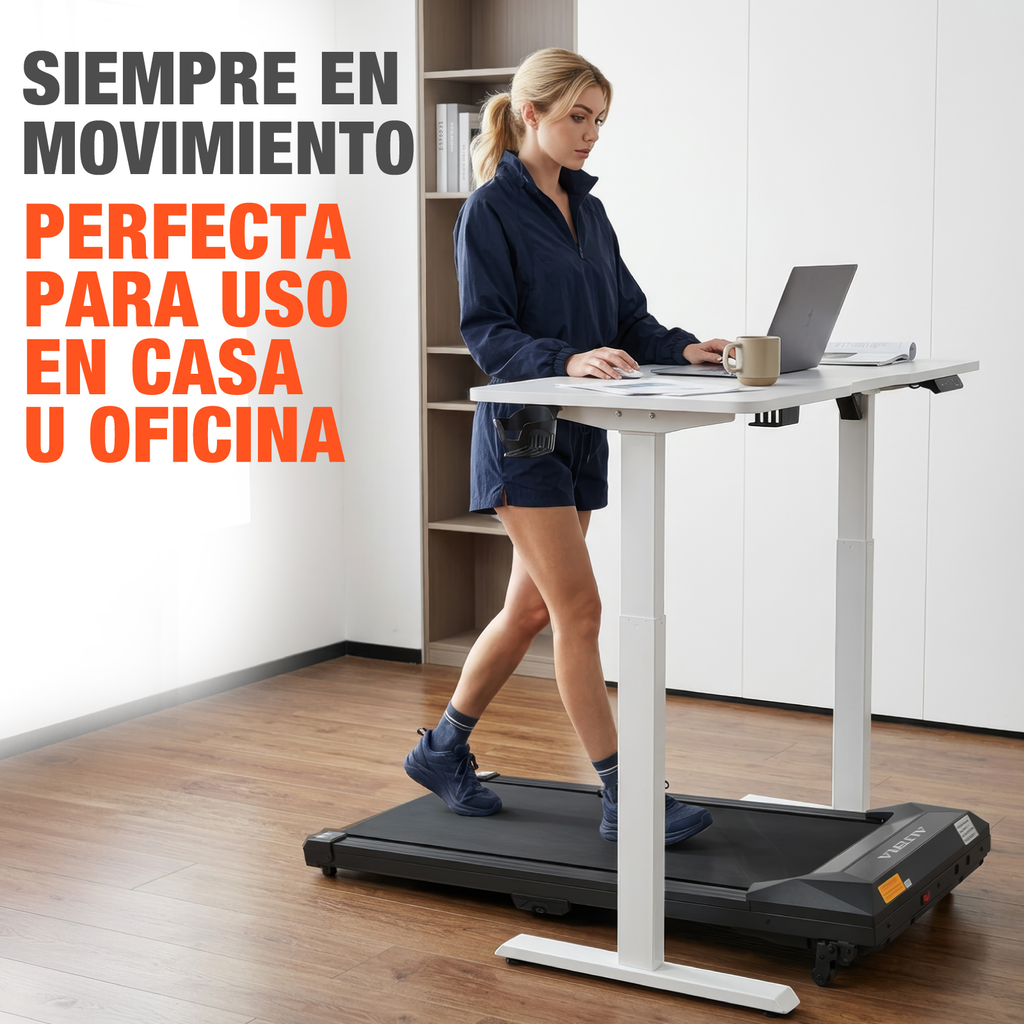 Caminadora Eléctrica Inclinacion Gym 2.75hp Led 110kg Altera