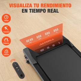 Caminadora Eléctrica Inclinacion Gym 2.75hp Led 110kg Altera