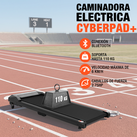 Caminadora Eléctrica Inclinacion Gym 2.75hp Led 110kg Altera