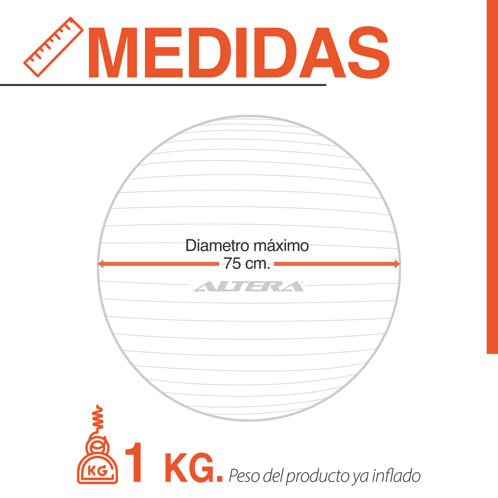 Yoga Equilibrio Entrenamiento Pilates Yoga Pelotas 75cm