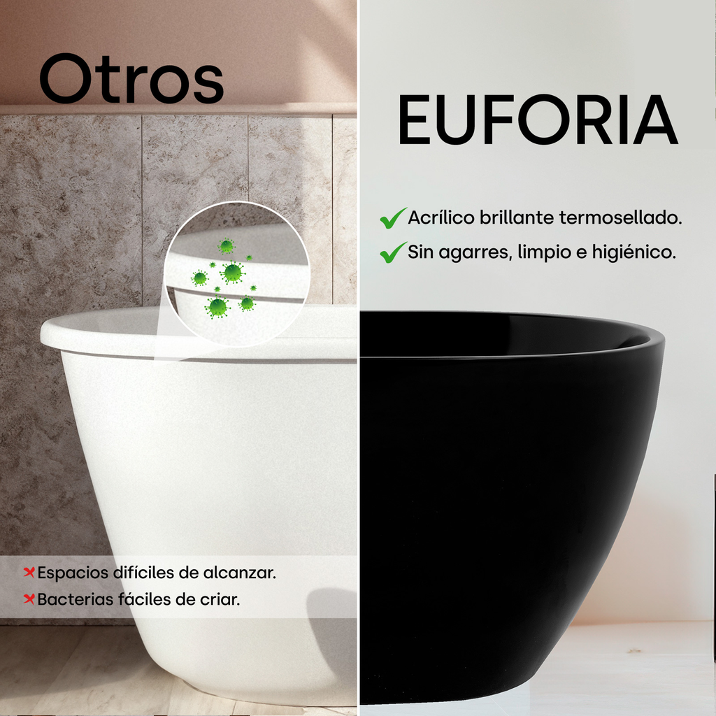 Tina De Baño De Lujo Ovalada Moderna Minimalista Ninon Home