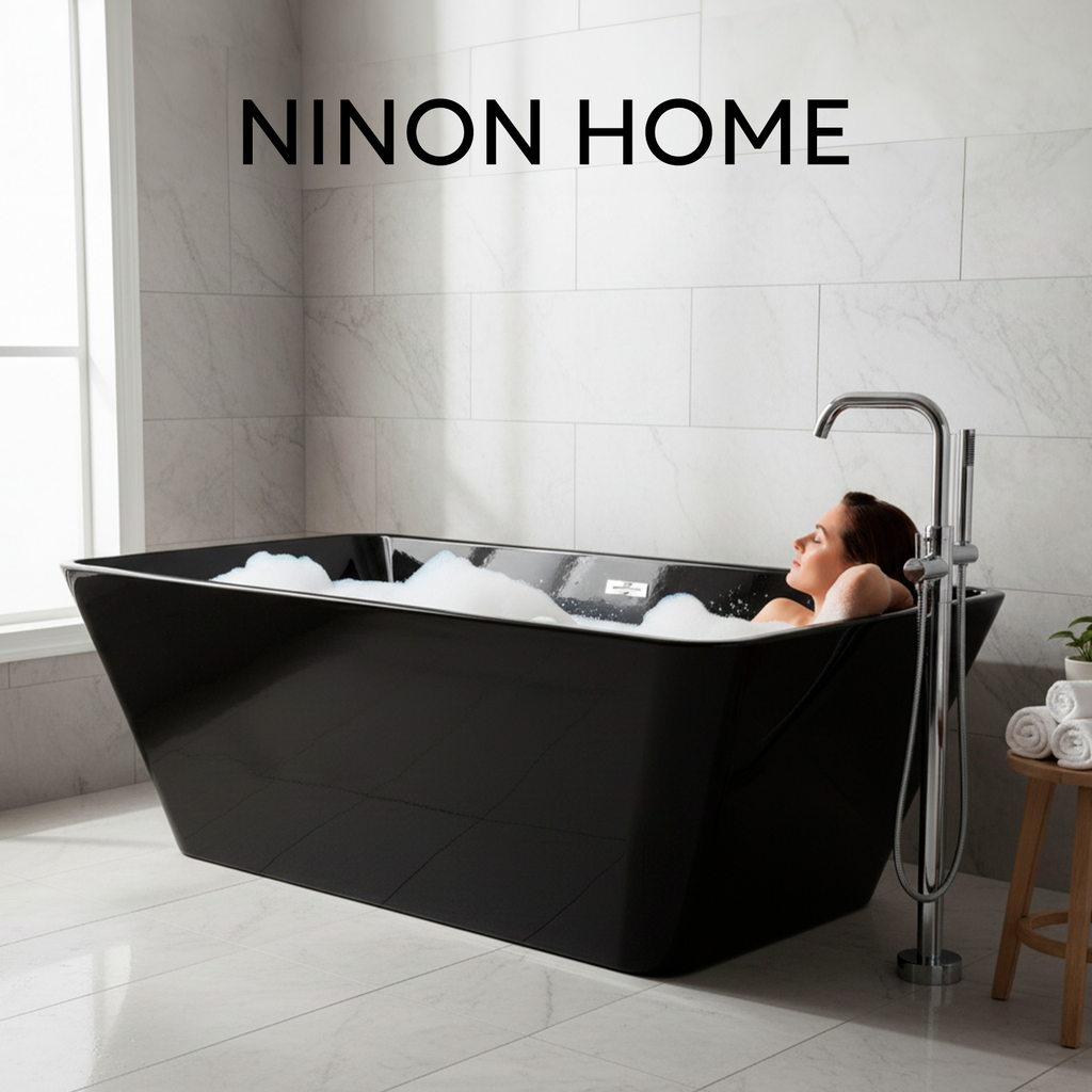 Tina De Baño Premium Ninon Home Rectangular Minimalista