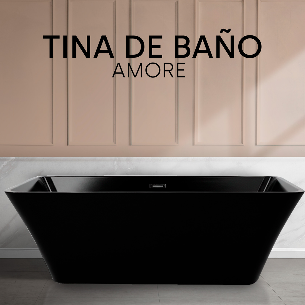 Tina De Baño Premium Ninon Home Rectangular Minimalista