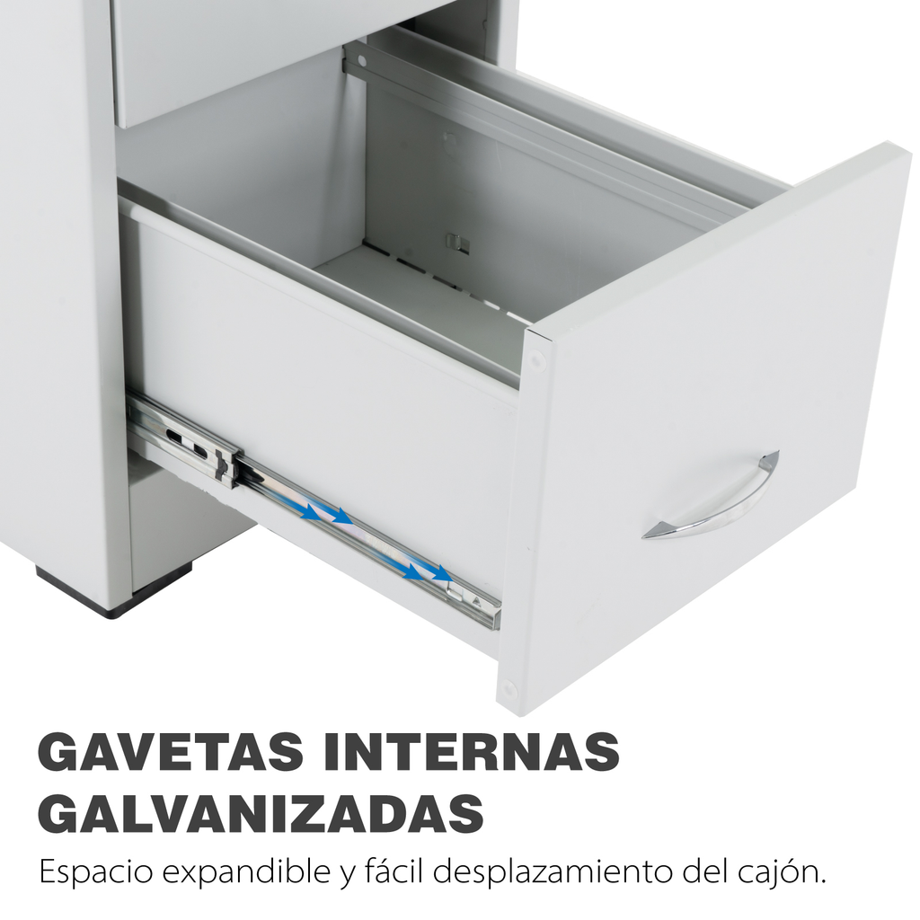 Archivero Metalico Guardex Mueble De Oficina Carta 3 Cajones