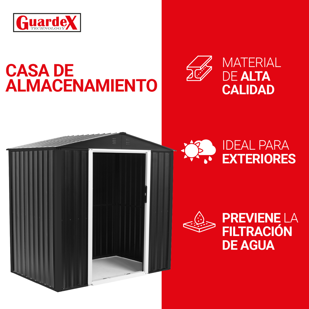 Bodega Almacenamiento Casa Cobertizo Para Exterior De Acero