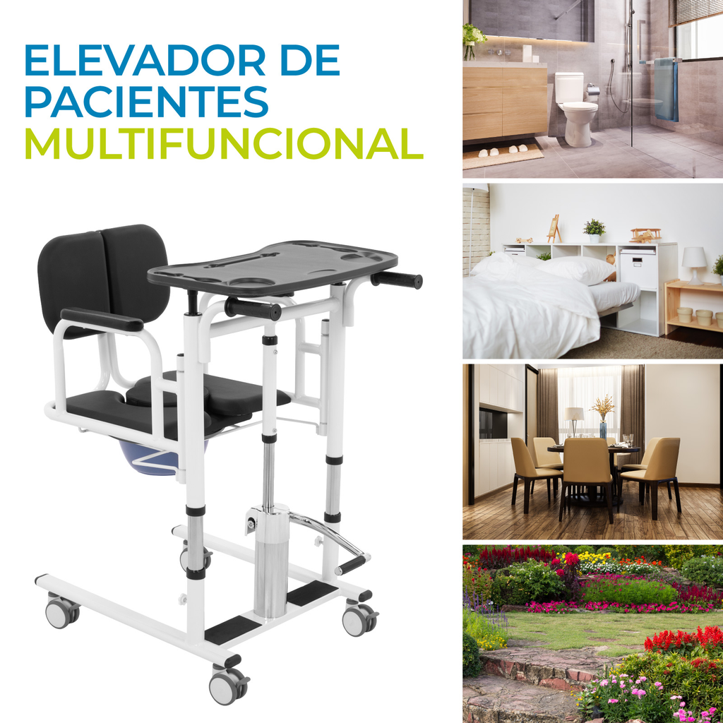 Silla Para Ducha Onof Baño Portátil Transferencia Pacientes