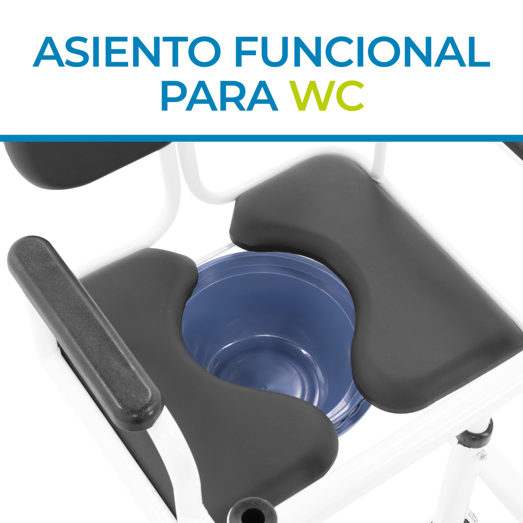 Silla Para Ducha Onof Baño Portátil Transferencia Pacientes