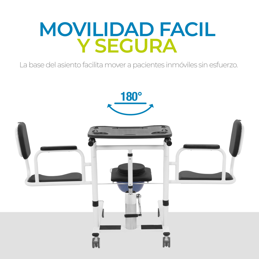 Silla Para Ducha Onof Baño Portátil Transferencia Pacientes