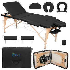 Cama Reclinable Masaje Portatil Plegable Maletin Accesorios