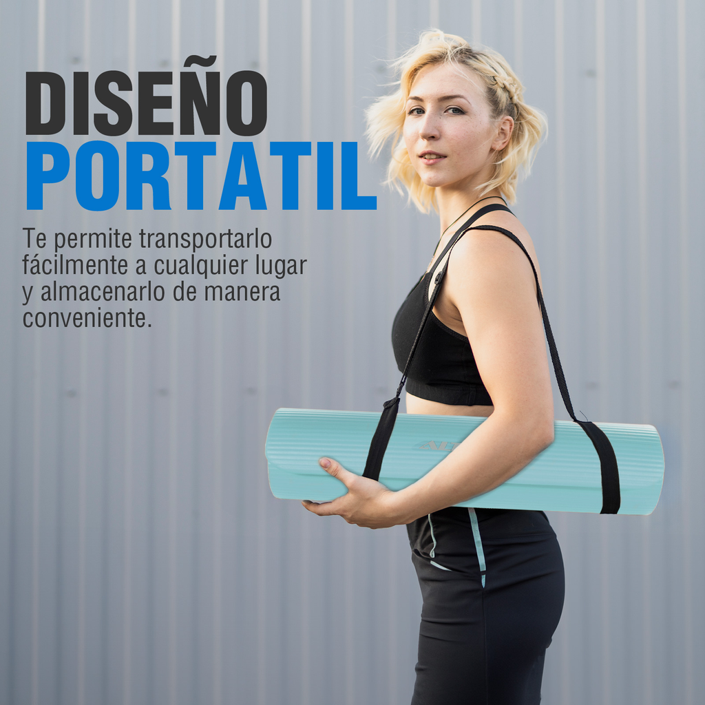 Tapete Yoga Grueso 15 Mm Fitness Altera Nbr Antiderrapante