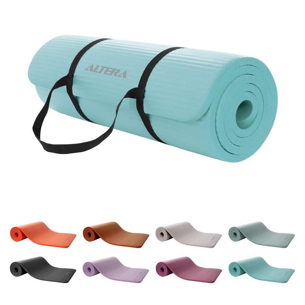 Tapete Yoga Grueso 15 Mm Fitness Altera Nbr Antiderrapante