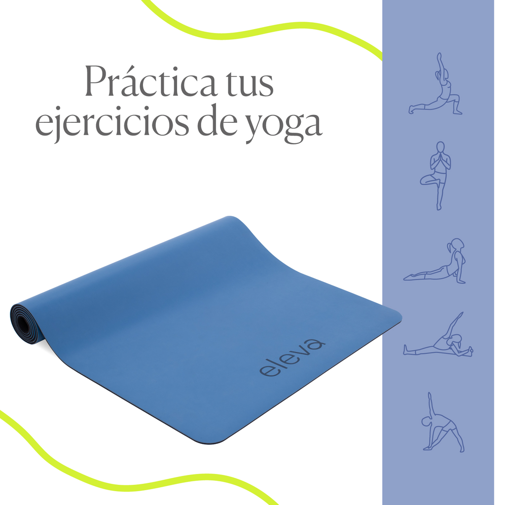 Tapete Para Hacer Ejercicio Eleva Yoga Premium Pilates