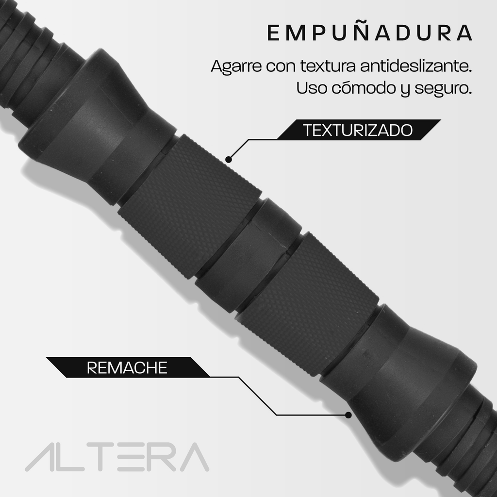 Set Mancuernas Altera Barra Ajustable 20kg Total Pesas Disco