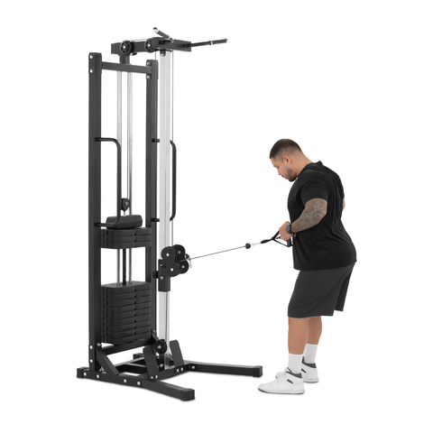 Maquina Multifuncional Gym Con Polea Peso Ajustable Altera