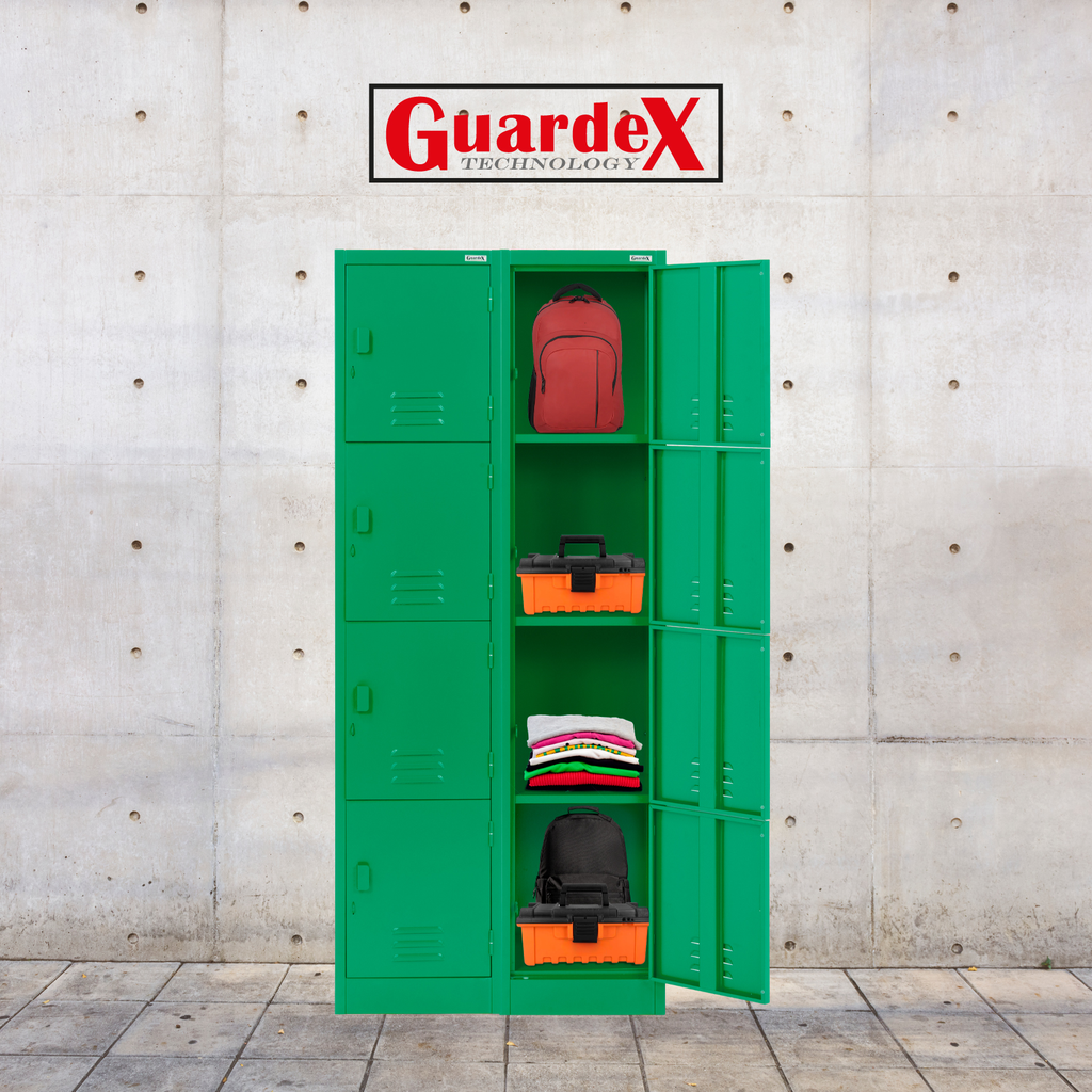 Guardex Locker 4 Puertas Guardex Casillero Metalico Escuela Oficina
