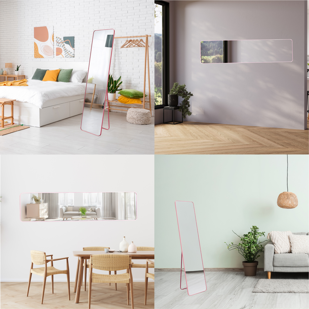 Espejo Cuerpo Completo Onof Marco Grande Moderno Rectangular