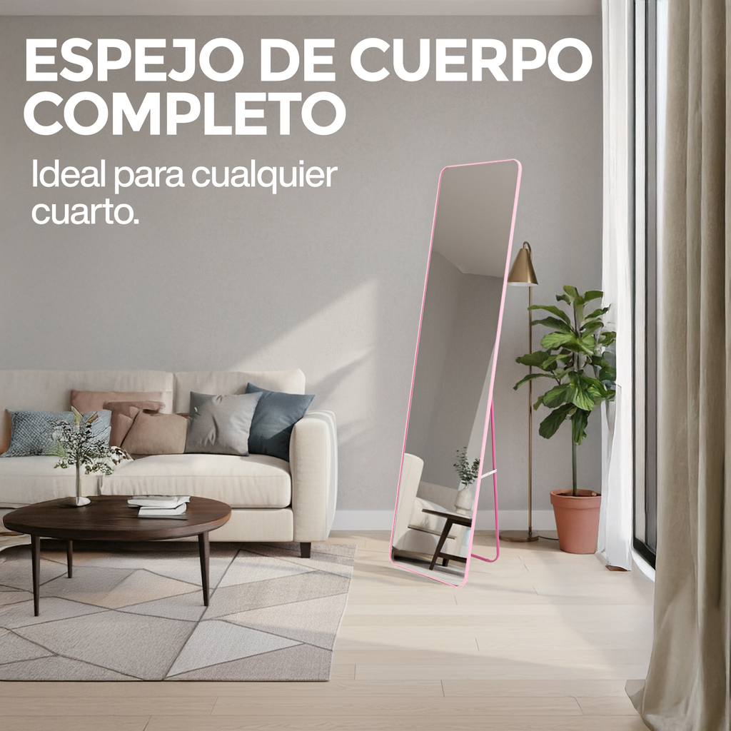 Espejo Cuerpo Completo Onof Marco Grande Moderno Rectangular