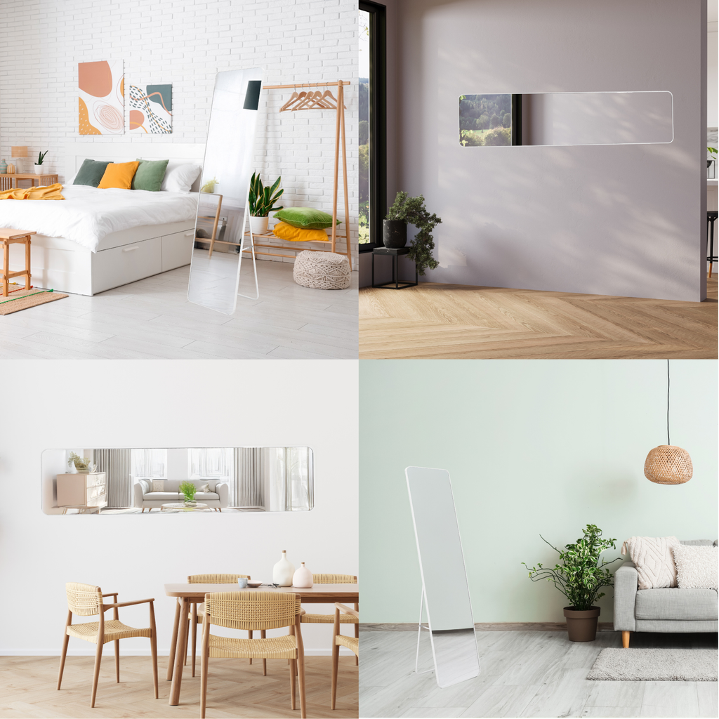 Espejo Cuerpo Completo Onof Marco Grande Moderno Rectangular