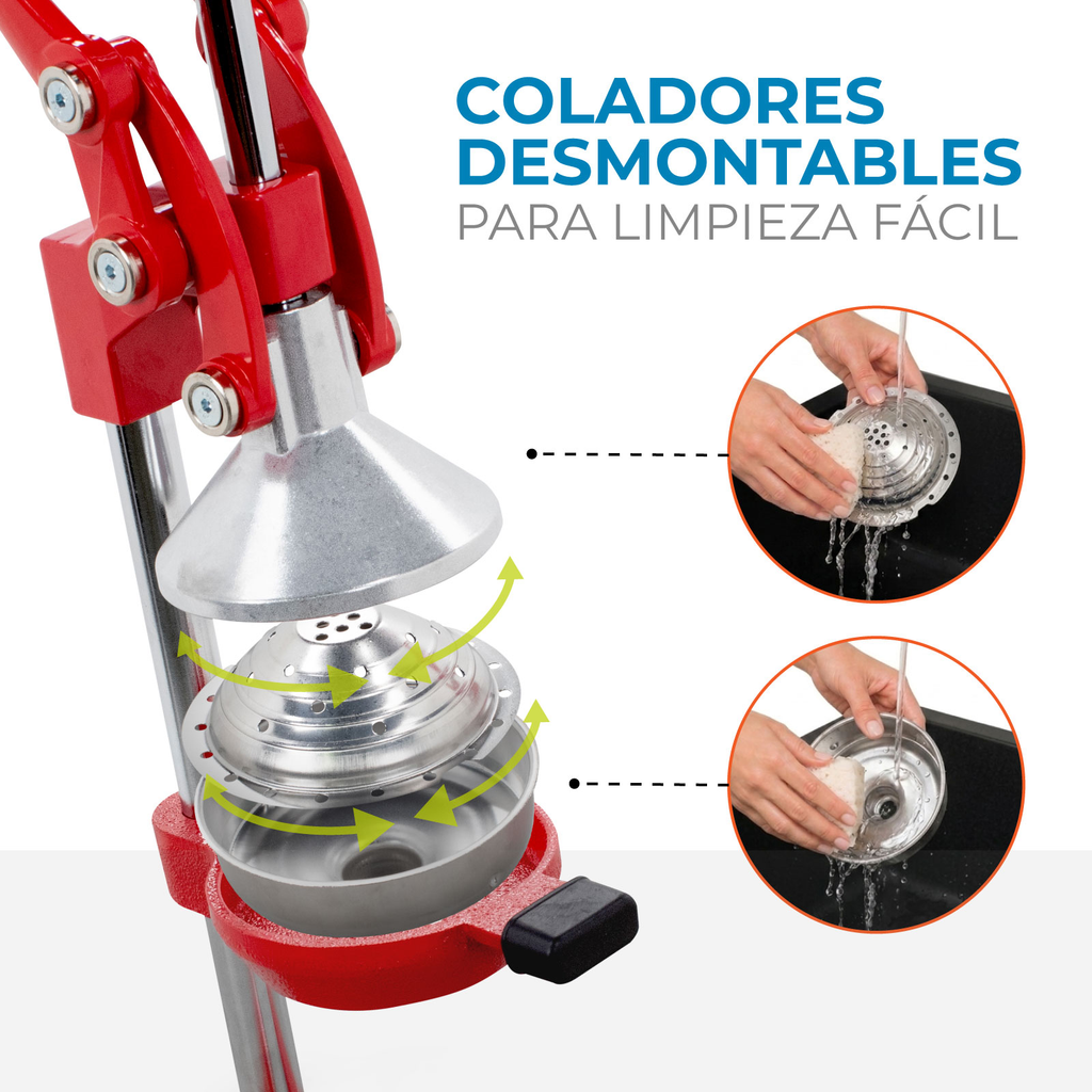 Exprimidor de Naranjas Citricos Manual Palanca Uso Rudo Onof