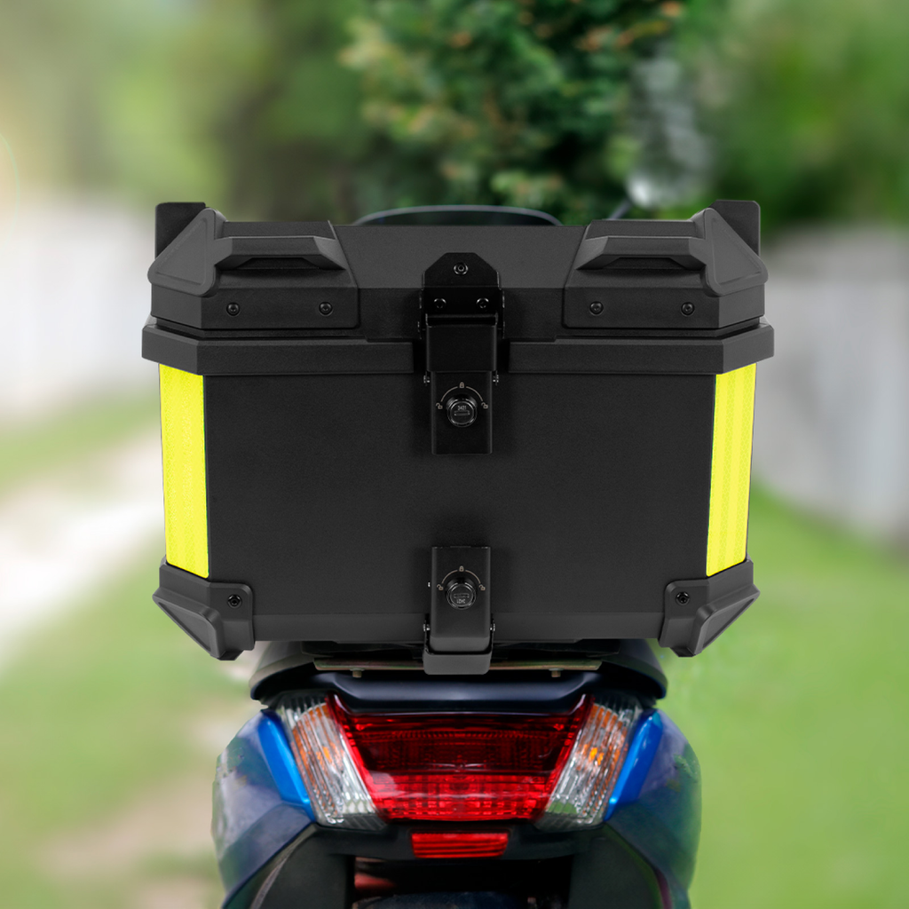 Caja Trasera Para Moto Onof Maletero 45l Abs Baul Resistente