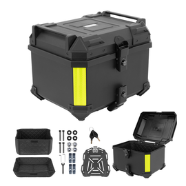 Caja Trasera Para Moto Onof Maletero 45l Abs Baul Resistente