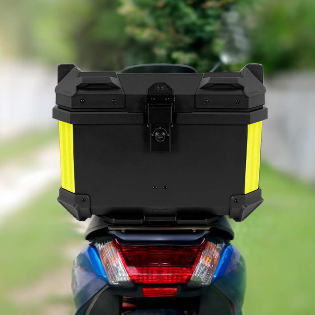 Caja Para Moto Maletero Abs Onof 45l Impermeable Resistente