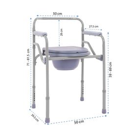 Silla Para Baño Comodo Onof Asiento Para Ducha Plegable