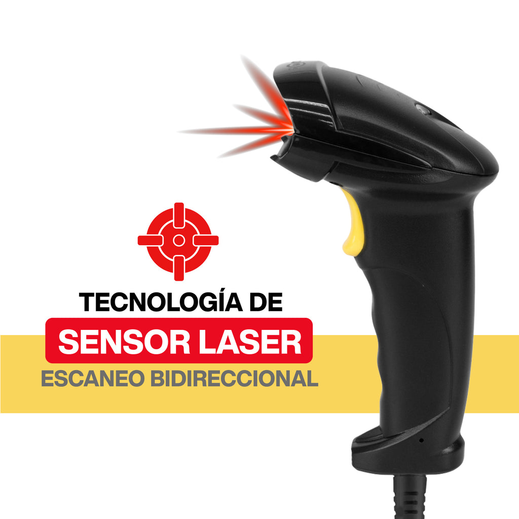 Lector De Codigos De Barras Laser Punto Venta Ean Upc Isbn