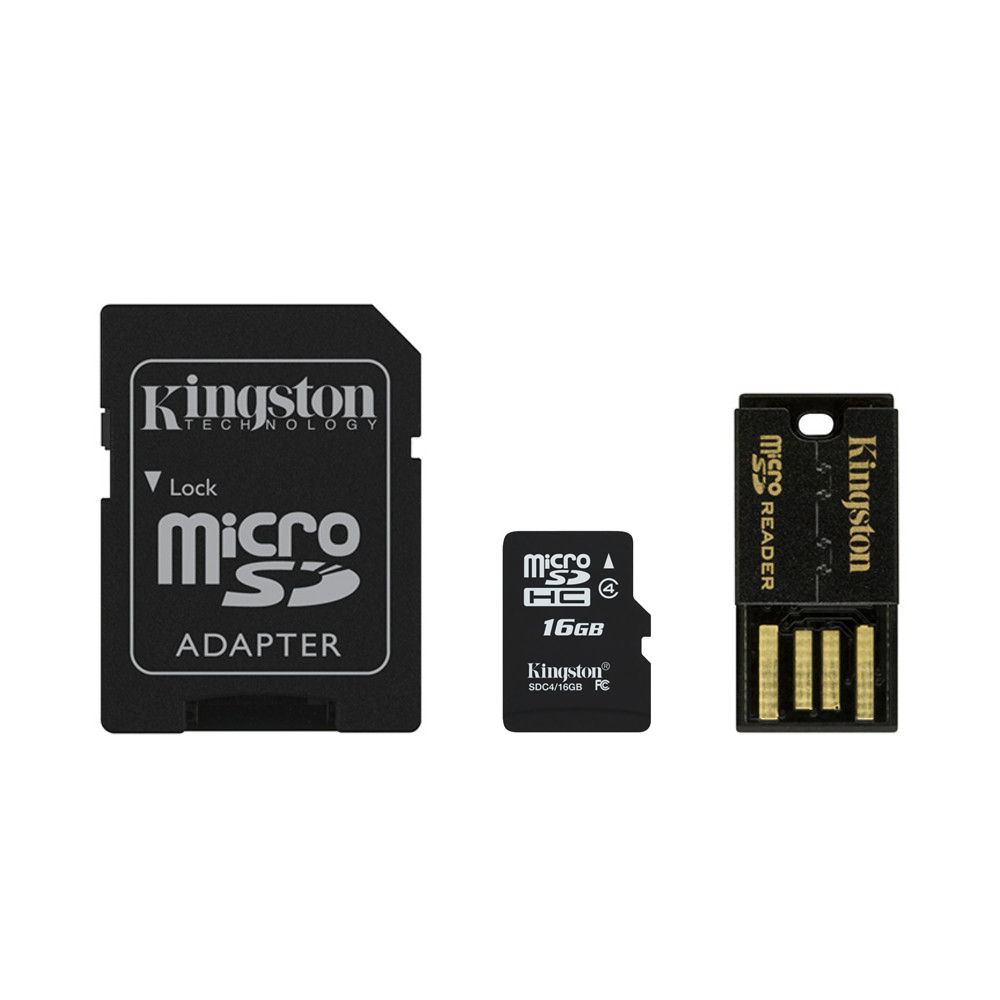 Kingston Mbly4 G2/16 Gb Kit Mobility 16 Gb Micro Sd, Lector Sd Y Lector Usb