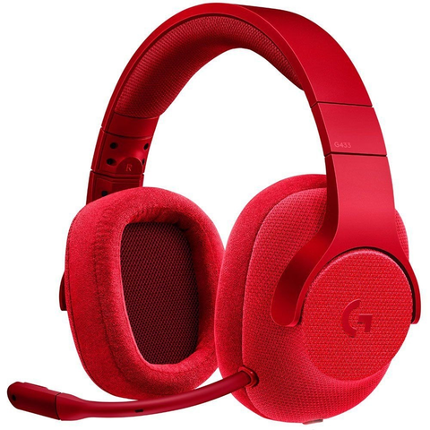 Logitech 981 000651 Diadema Dgtl Gaming Con 6 Accesorios, Rojo - ordena-com.myshopify.com