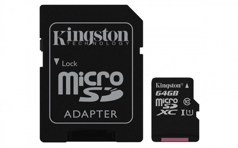 Kingston Sdcs Memoria Micro Sd Uhs I Clase10 64 Gb - ordena-com.myshopify.com