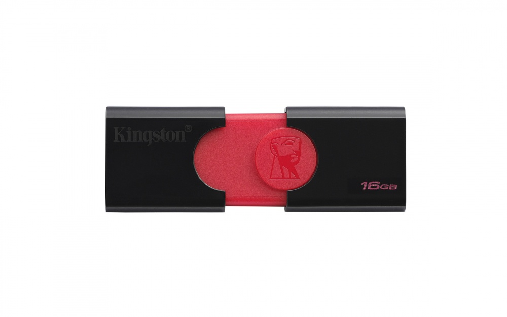 Kingston Dt106 Memoria Usb 16 Gb Usb 3.0 Negro/Rojo - ordena-com.myshopify.com