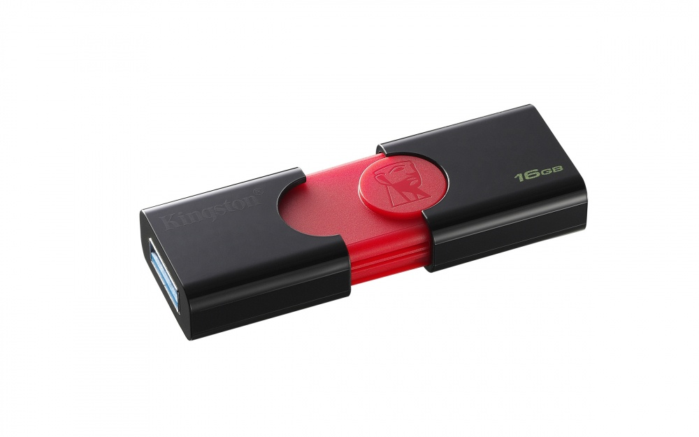 Kingston Dt106 Memoria Usb 16 Gb Usb 3.0 Negro/Rojo - ordena-com.myshopify.com