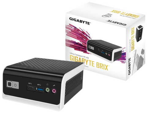 Gigabyte Gb Blce 4000c Computadora Barebone Sy Brix Celereon N4000 2.6ghz 2core
