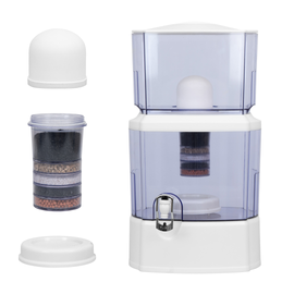 Purificador De Agua 24l Dispensador Filtro Piedras Minerales