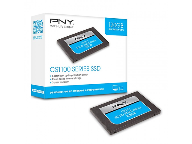 Pny Ssd7 Cs1111 120 Rb Unidad Ssd Cs1111 120 Gb 2.5 Pulgadas Sata3 6 Gb/S Caja - ordena-com.myshopify.com