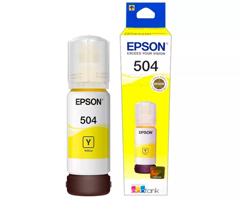 Epson T504 Botella Econtank T504 Amarillo 70 Ml Serie L - ordena-com.myshopify.com