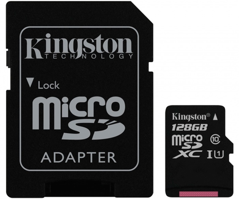 Kingston Sdcs/128 Gb Memoria Micro Sdhc Sdxc 80 R Uhs 1 Clase 10 128 Gb - ordena-com.myshopify.com