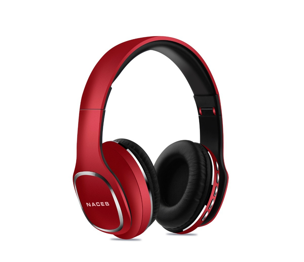 Naceb Na 0307 R Audifonos Bluetooth Rojo Cetus - ordena-com.myshopify.com